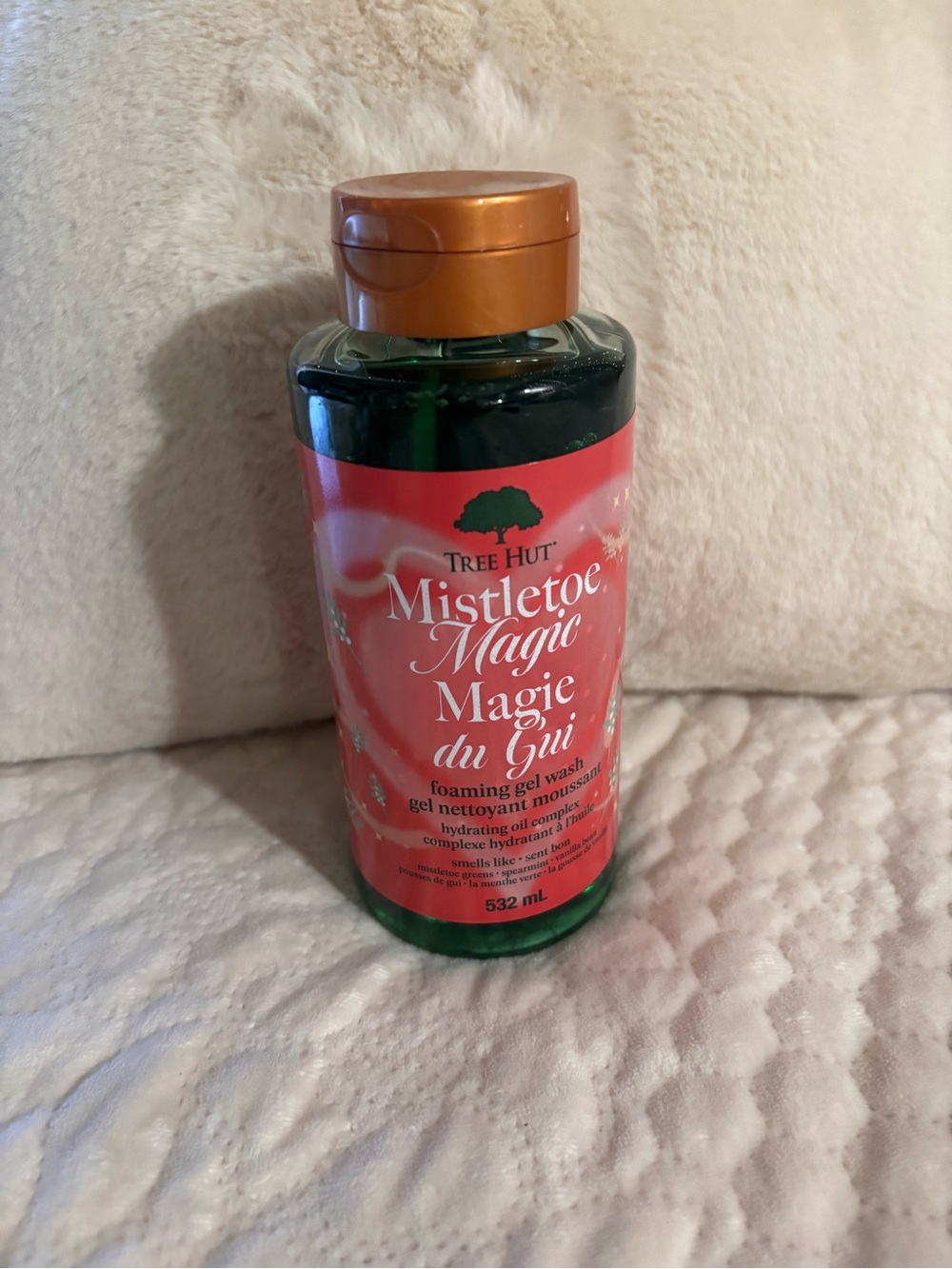 Mistletoe Magic Foaming Gel Wash from tree hut